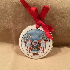 Lavallee Alaskan watercolor ornament